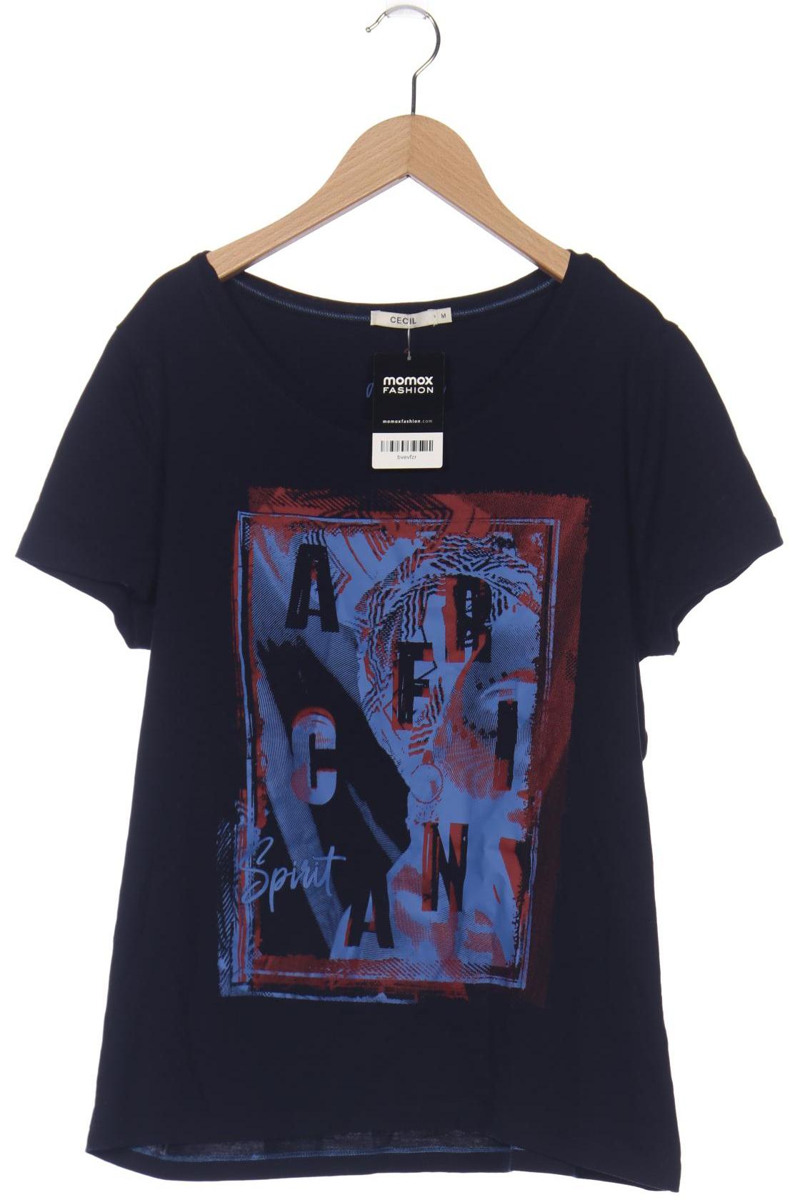 

CECIL Damen T-Shirt, marineblau