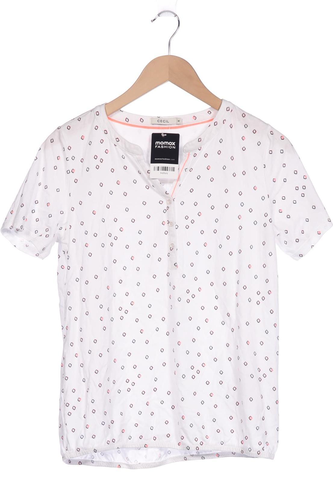 

Cecil Damen T-Shirt, weiß, Gr. 38