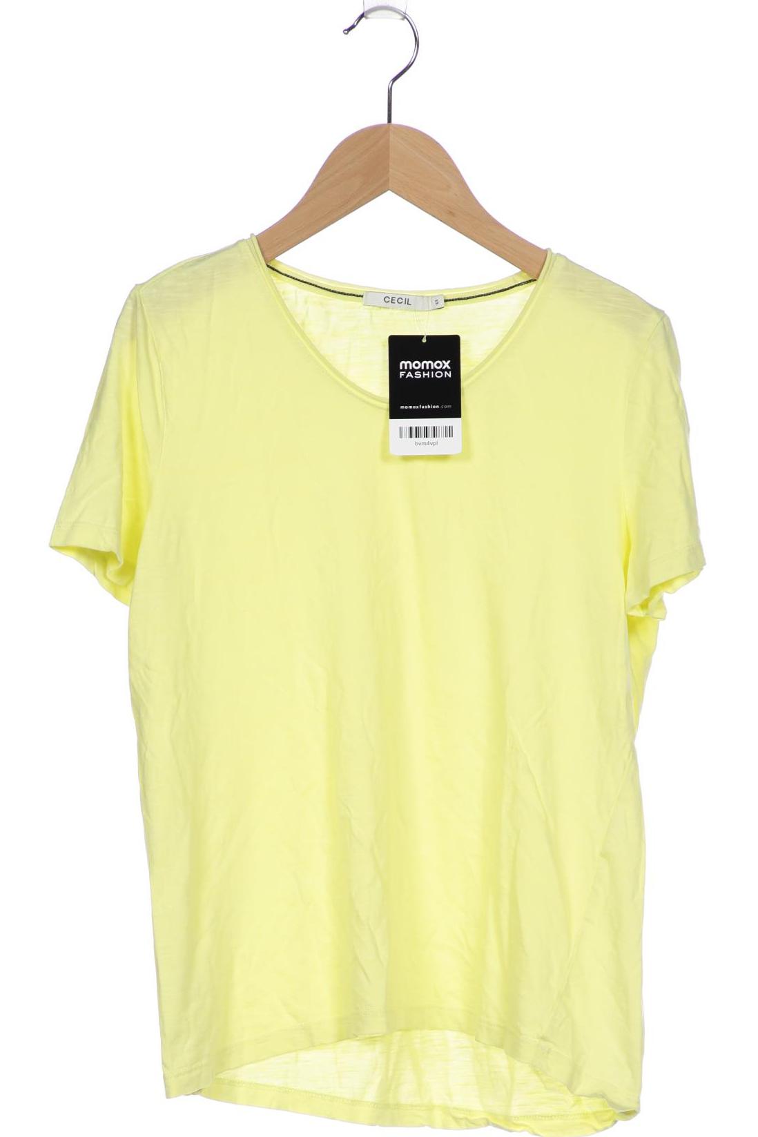 

CECIL Damen T-Shirt, gelb