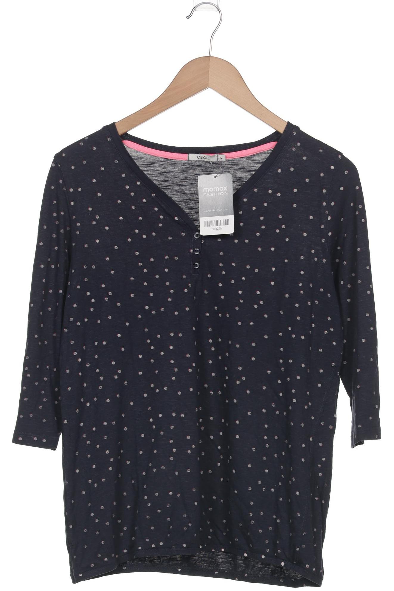 

Cecil Damen T-Shirt, marineblau, Gr. 38