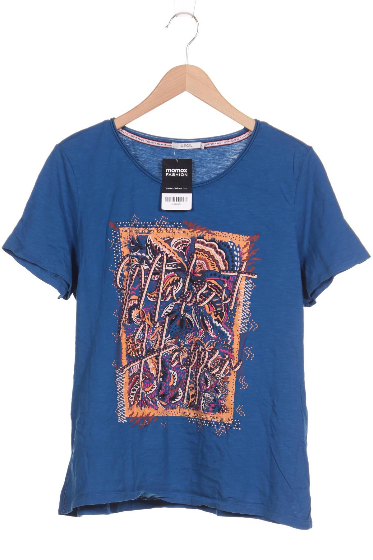 

CECIL Damen T-Shirt, blau