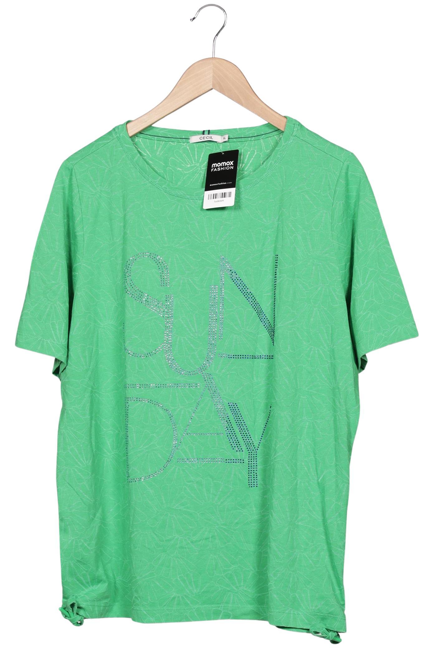 

Cecil Damen T-Shirt, grün, Gr. 44