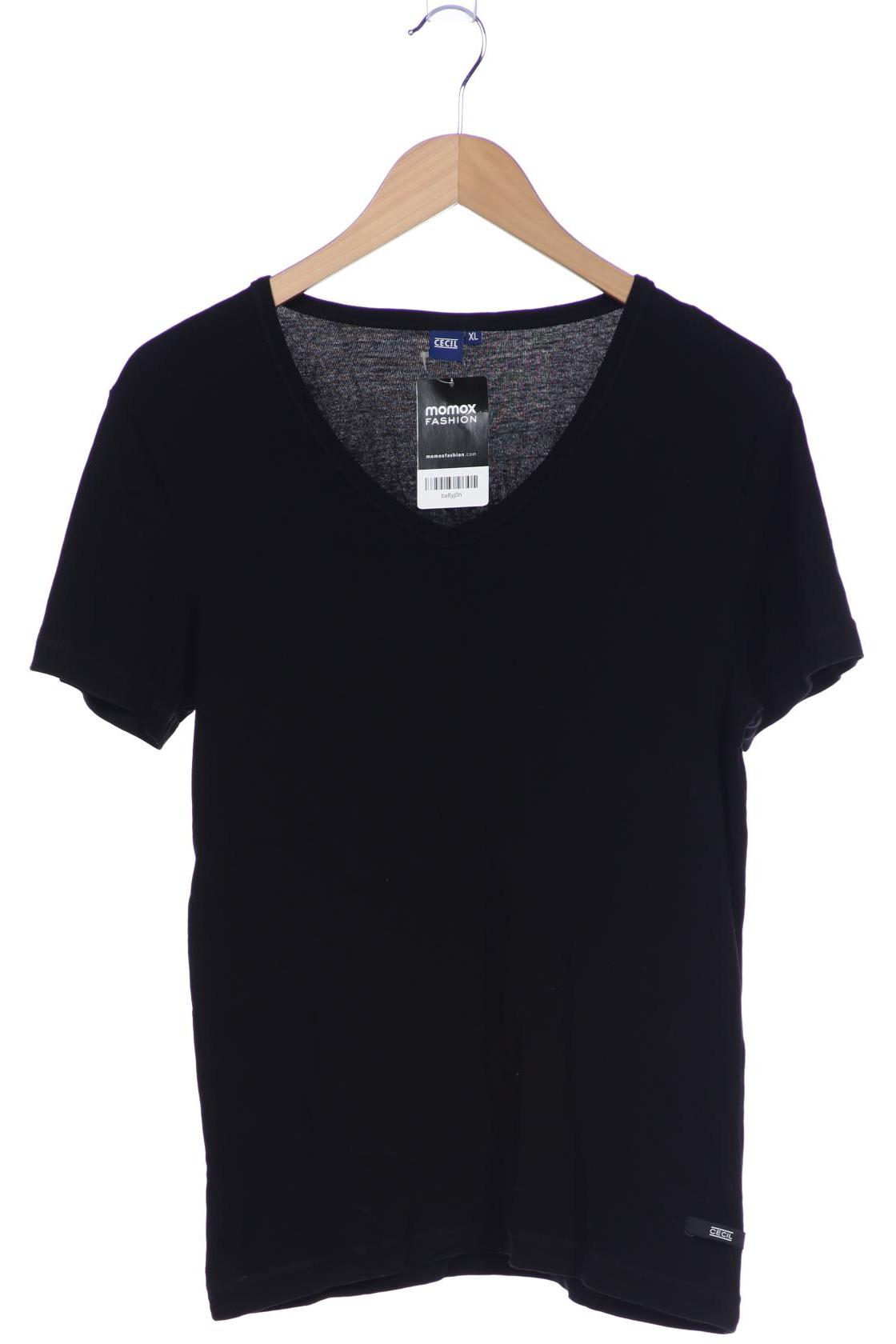 

Cecil Damen T-Shirt, schwarz, Gr. 44