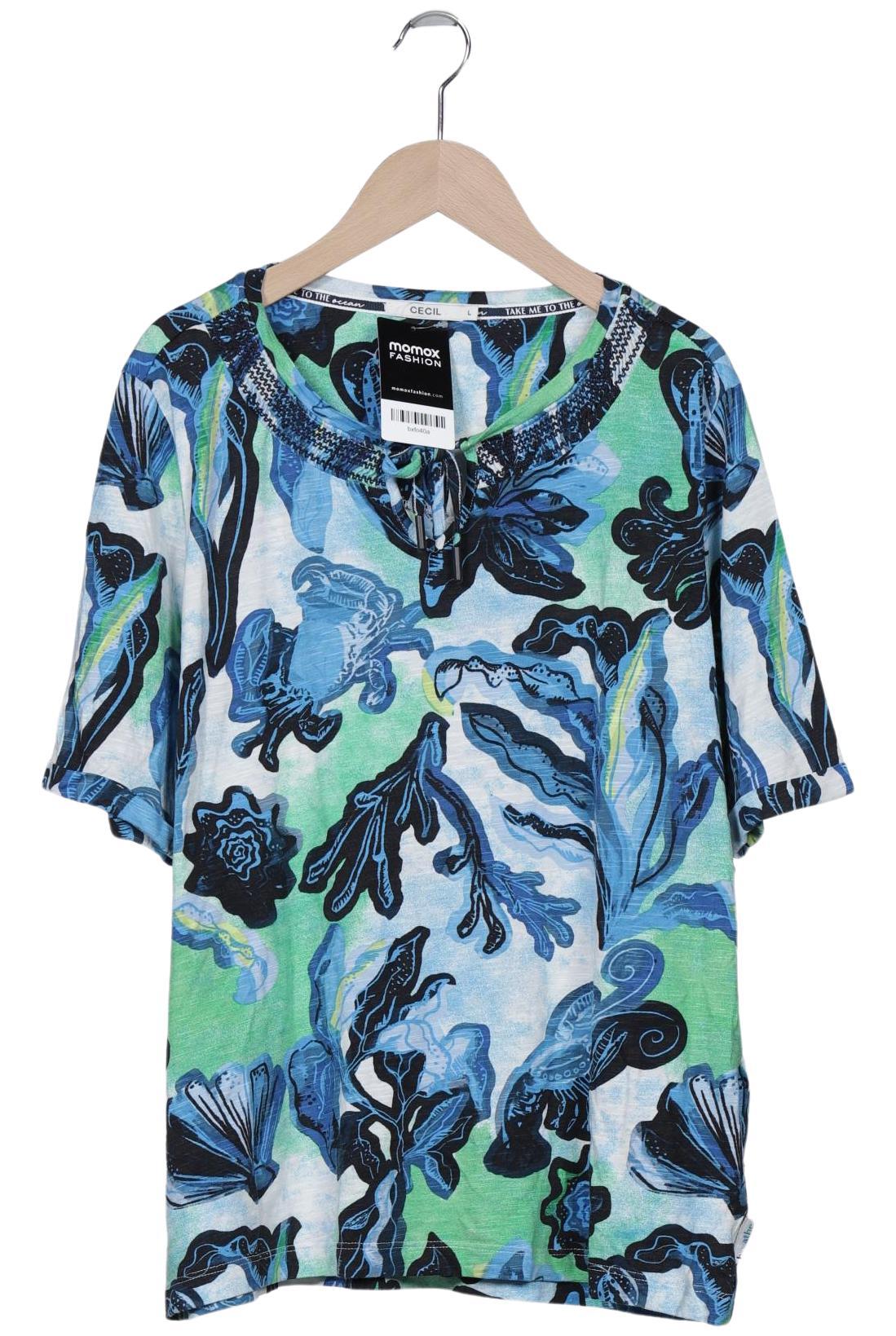 

Cecil Damen T-Shirt, blau, Gr. 42
