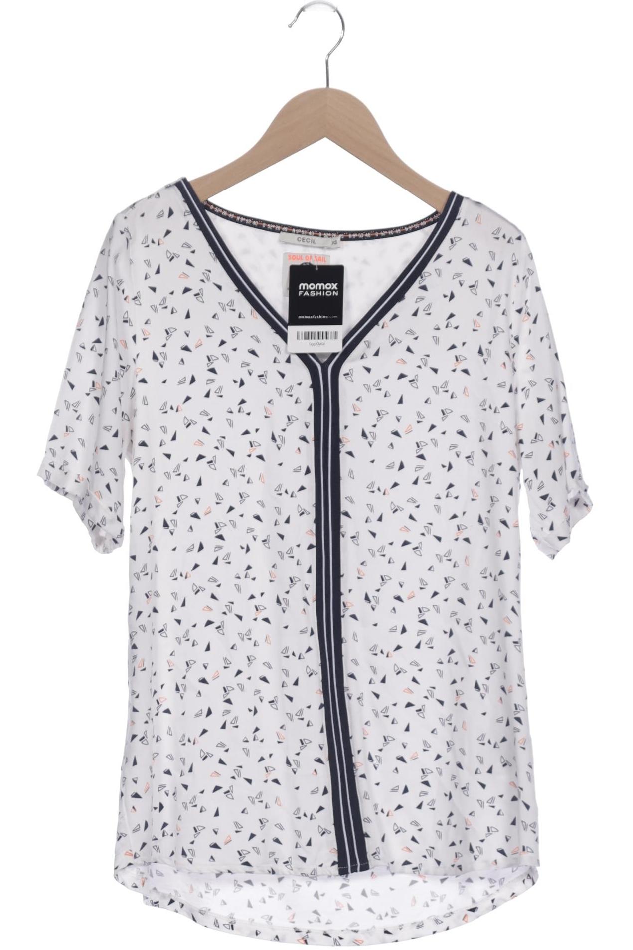 

Cecil Damen T-Shirt, weiß, Gr. 34