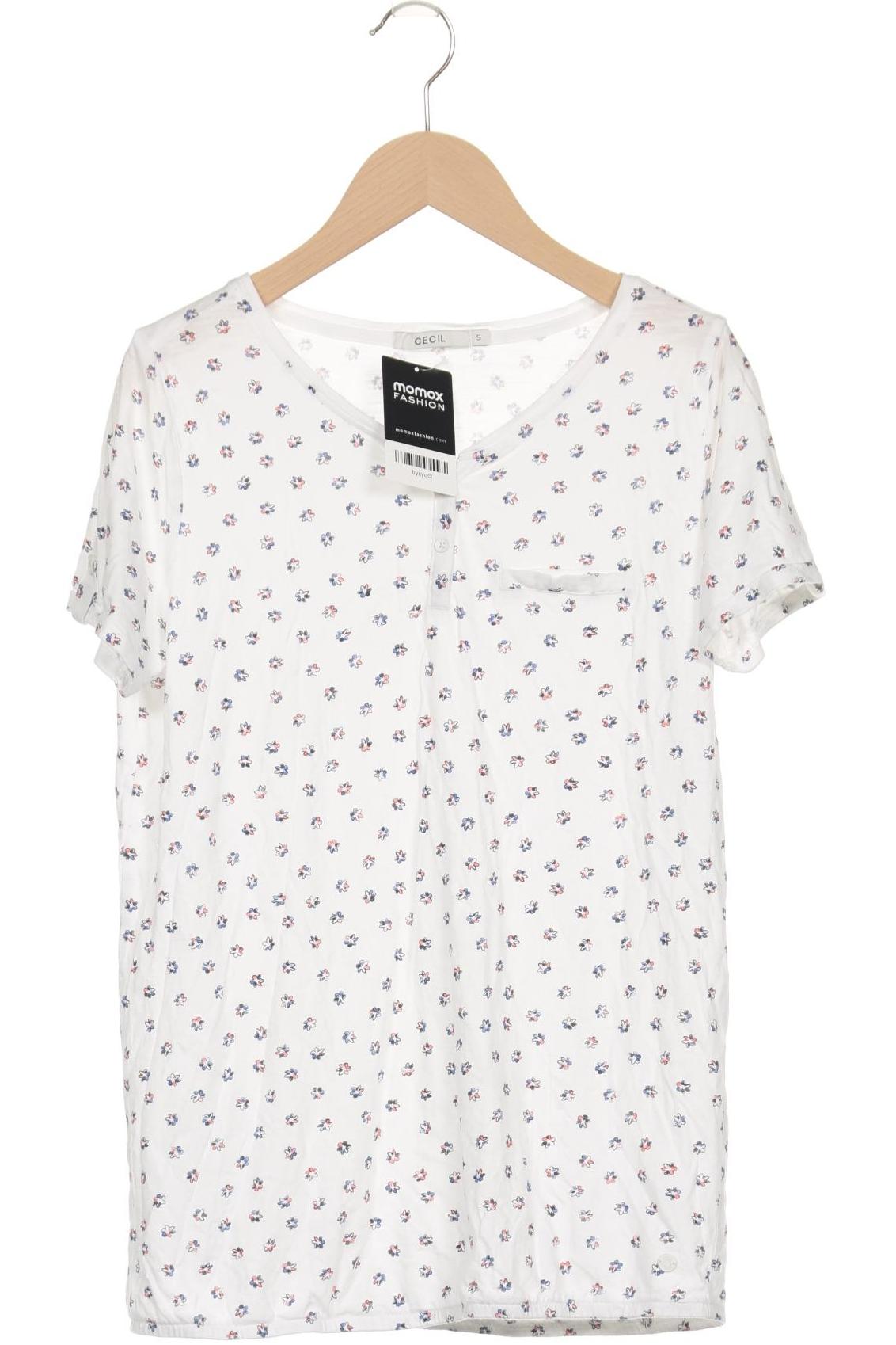 

Cecil Damen T-Shirt, weiß, Gr. 36