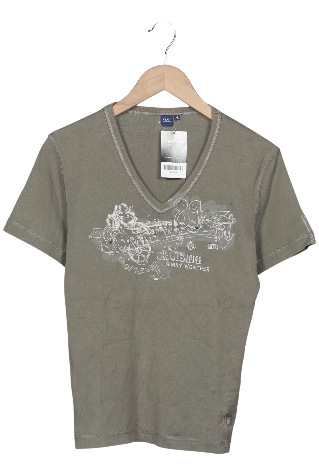 

Cecil Damen T-Shirt, grün, Gr. 44