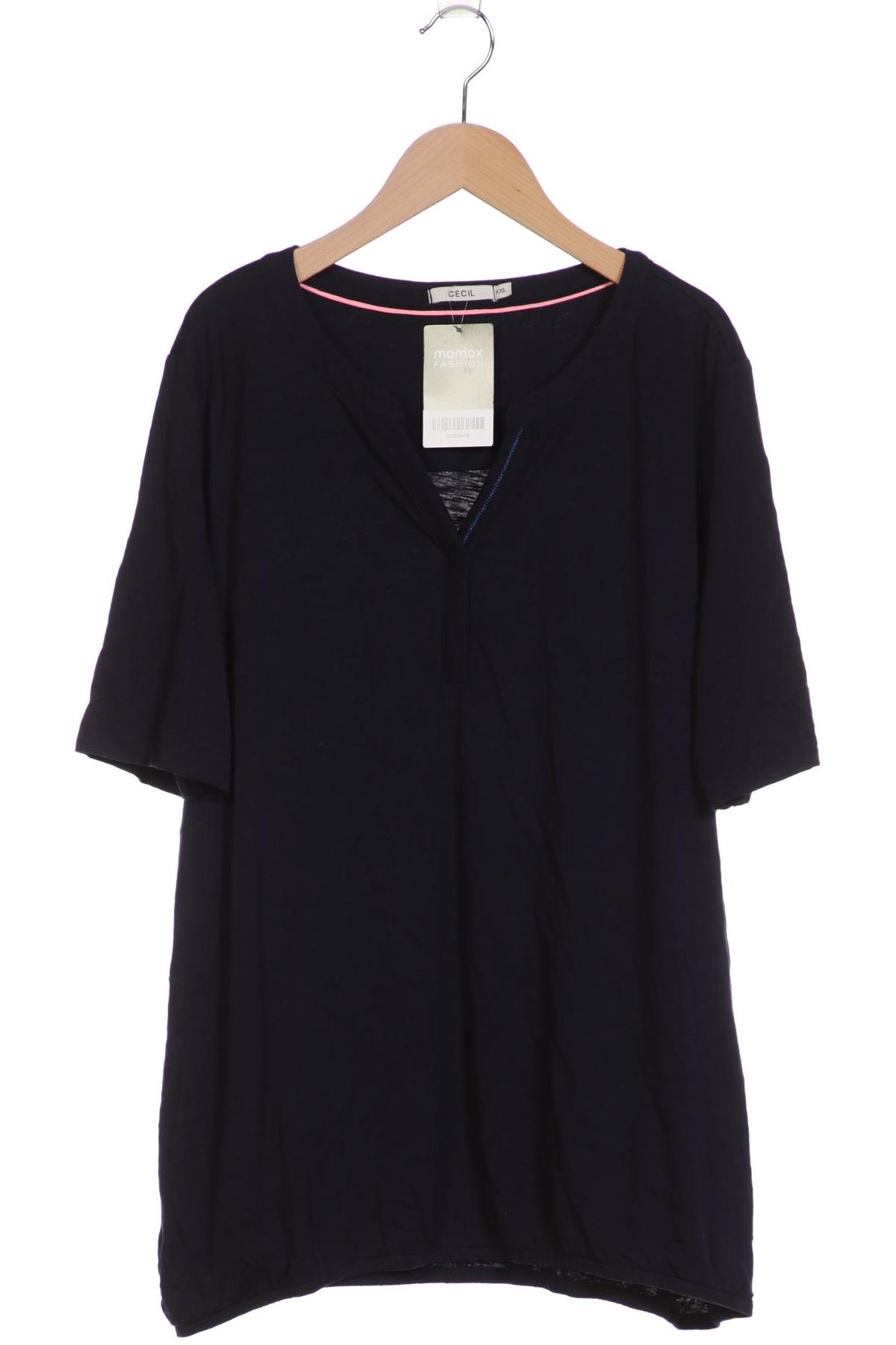 

Cecil Damen T-Shirt, marineblau, Gr. 46