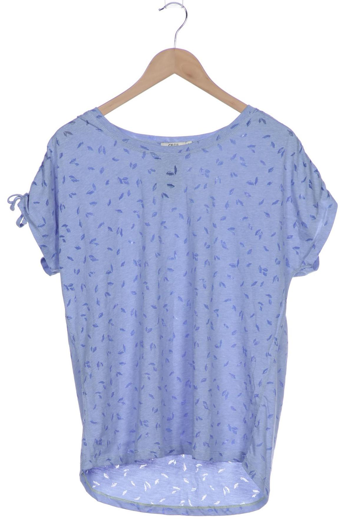 

Cecil Damen T-Shirt, blau, Gr. 42