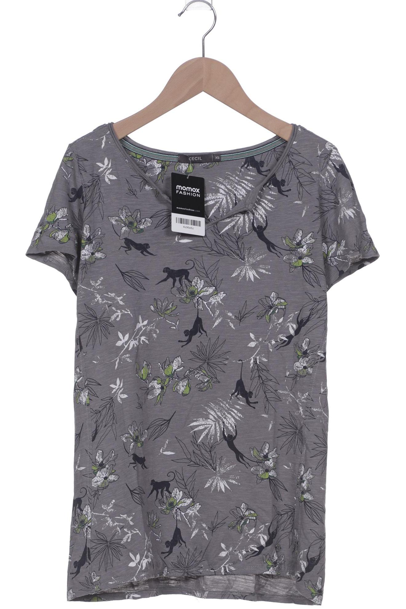 

Cecil Damen T-Shirt, grau, Gr. 34