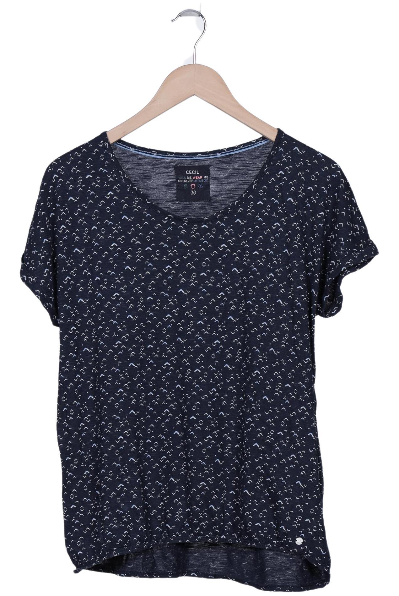 

Cecil Damen T-Shirt, marineblau, Gr. 38