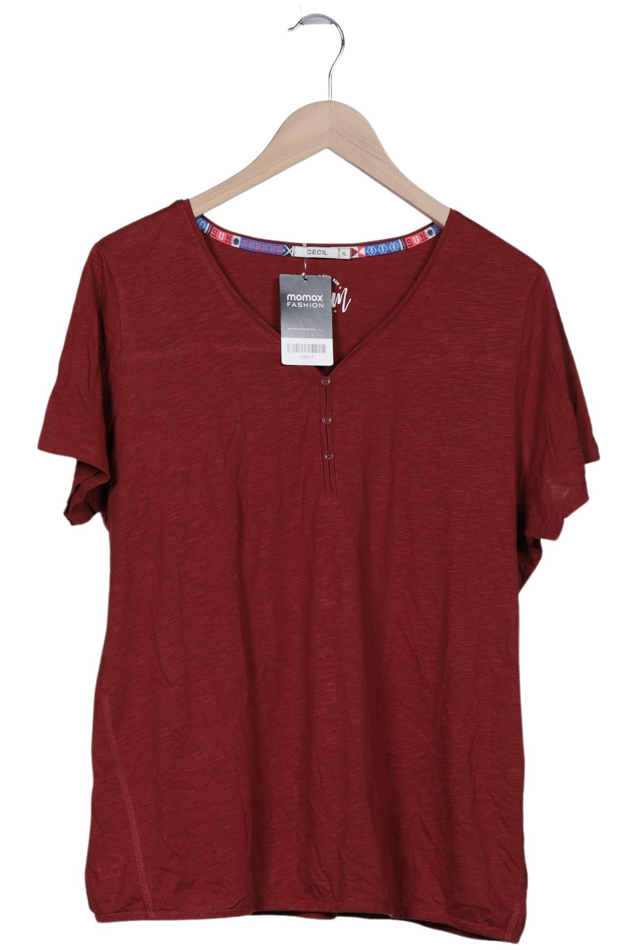 

Cecil Damen T-Shirt, rot, Gr. 44