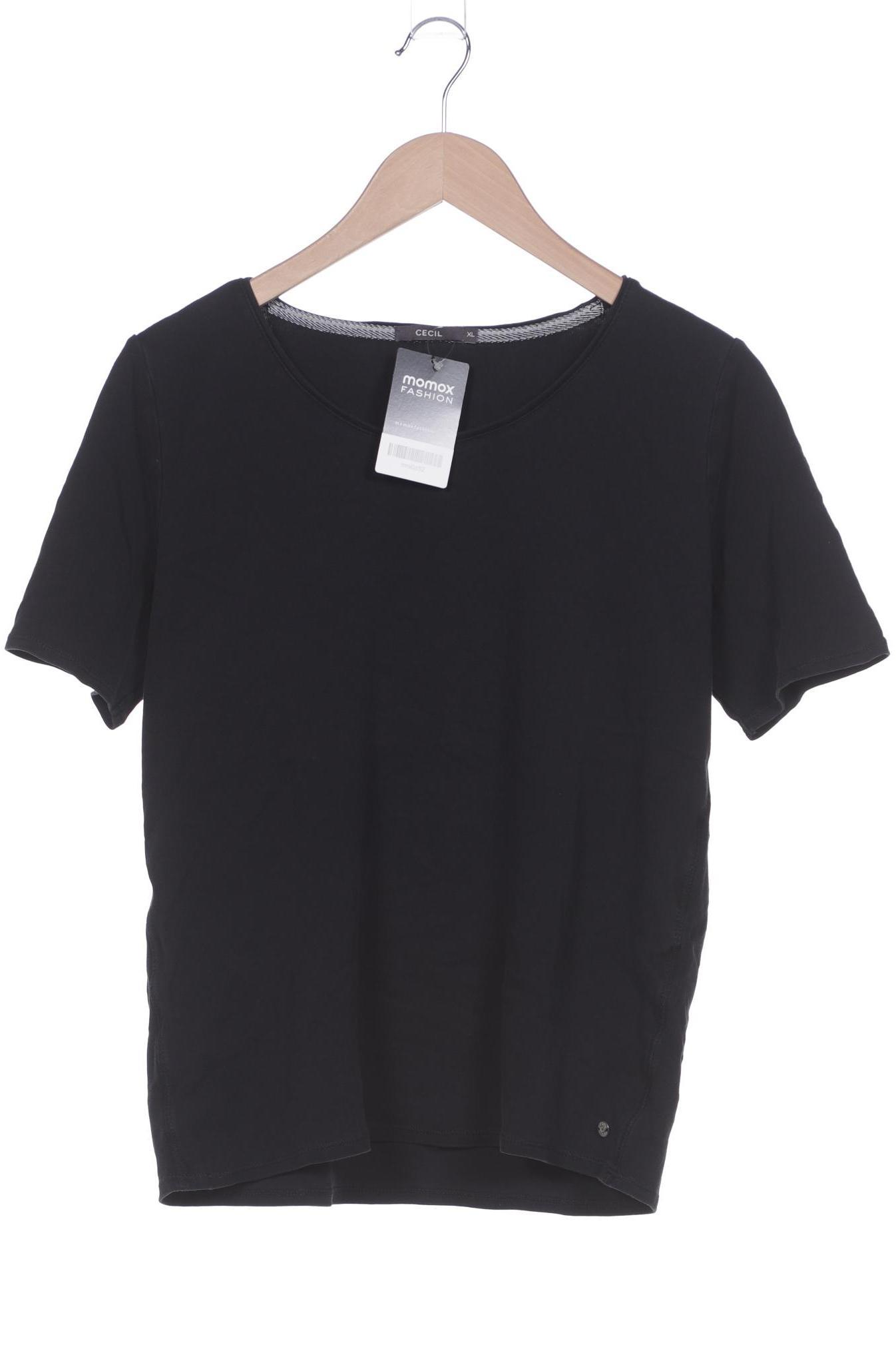 

Cecil Damen T-Shirt, schwarz, Gr. 44