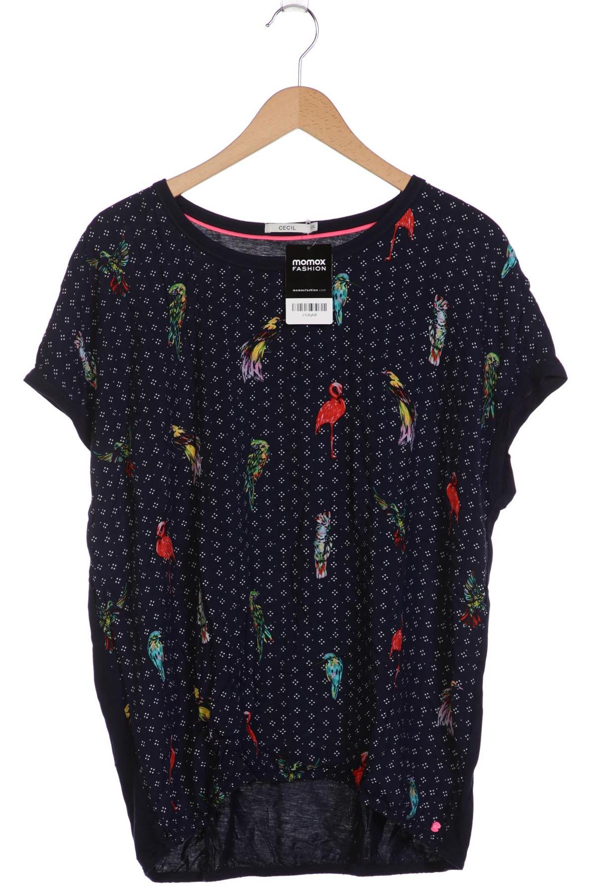 

Cecil Damen T-Shirt, marineblau, Gr. 46