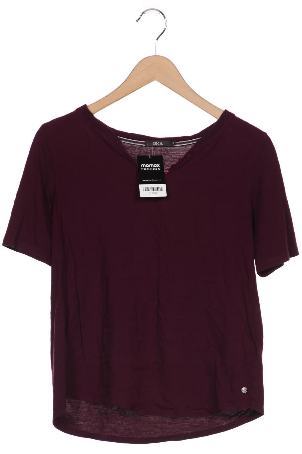 

Cecil Damen T-Shirt, bordeaux, Gr. 36