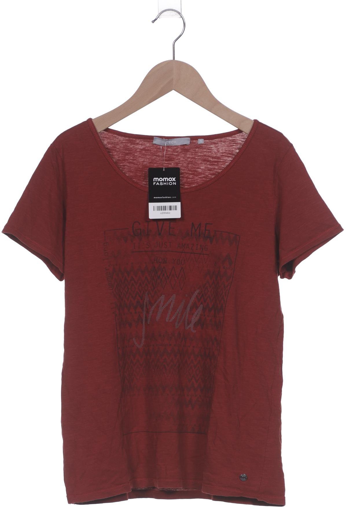 

Cecil Damen T-Shirt, rot, Gr. 36