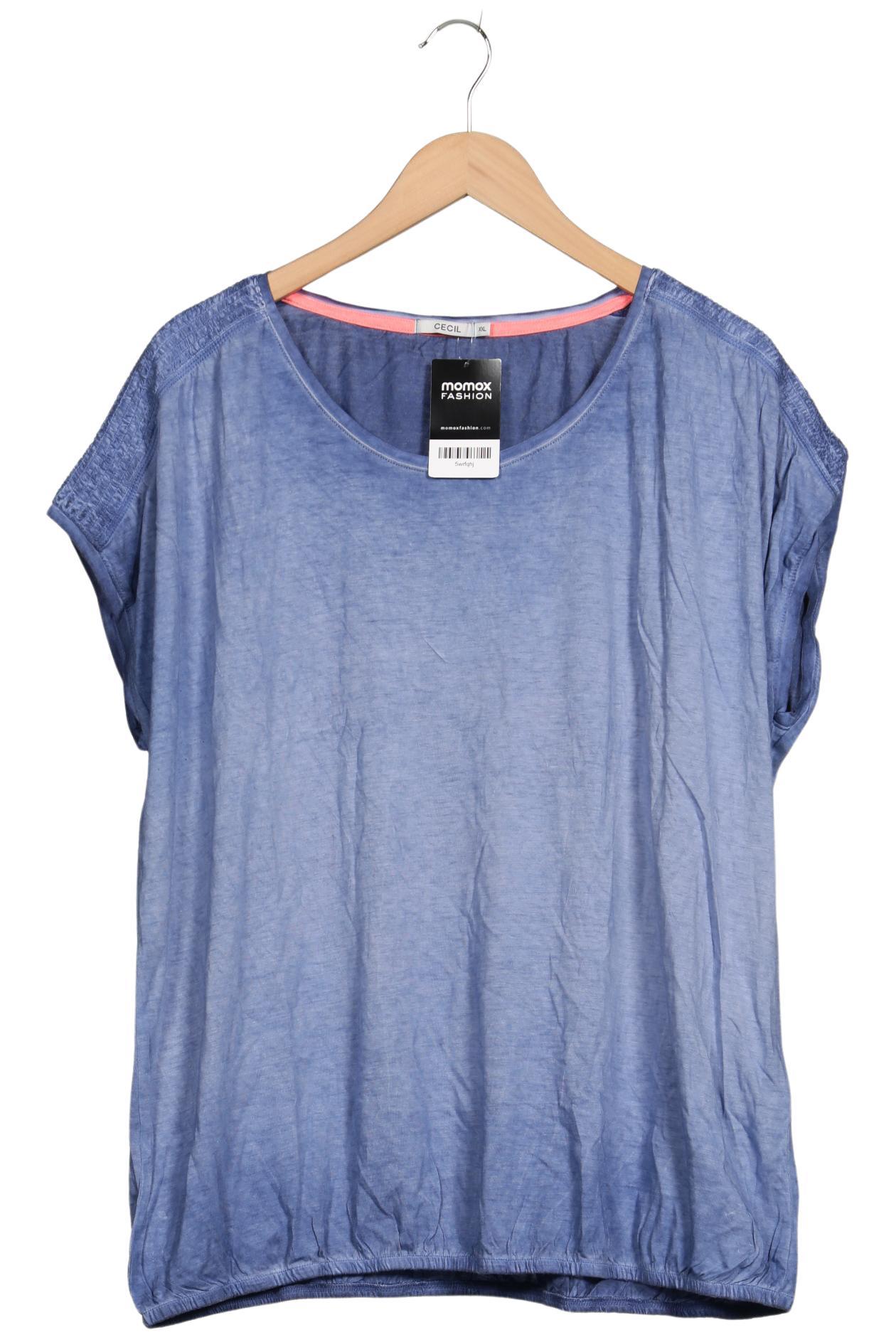 

Cecil Damen T-Shirt, blau, Gr. 46