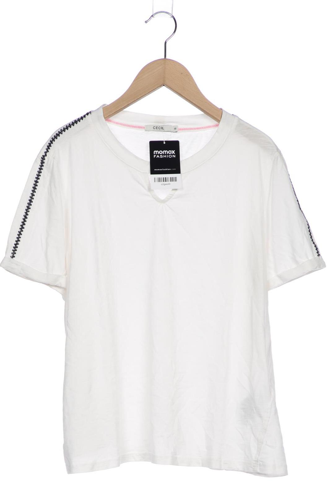 

Cecil Damen T-Shirt, weiß, Gr. 38