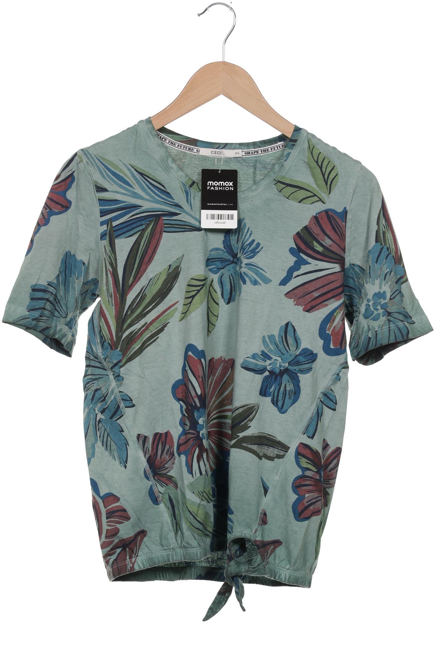 

Cecil Damen T-Shirt, grün, Gr. 34
