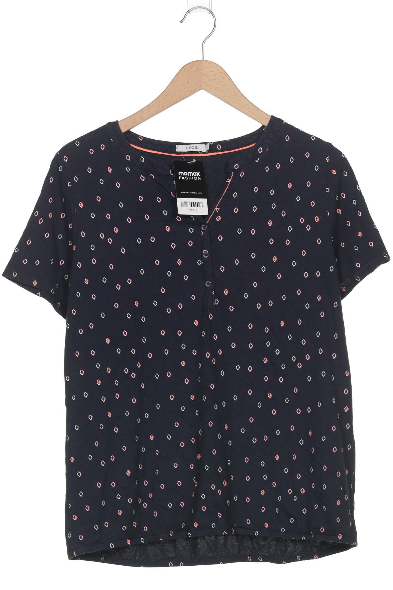 

Cecil Damen T-Shirt, marineblau, Gr. 42