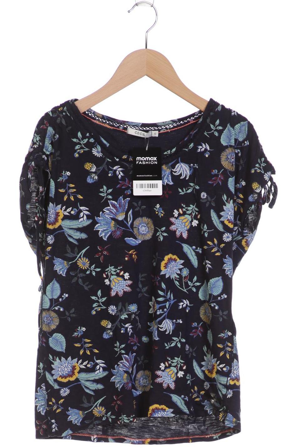 

CECIL Damen T-Shirt, marineblau