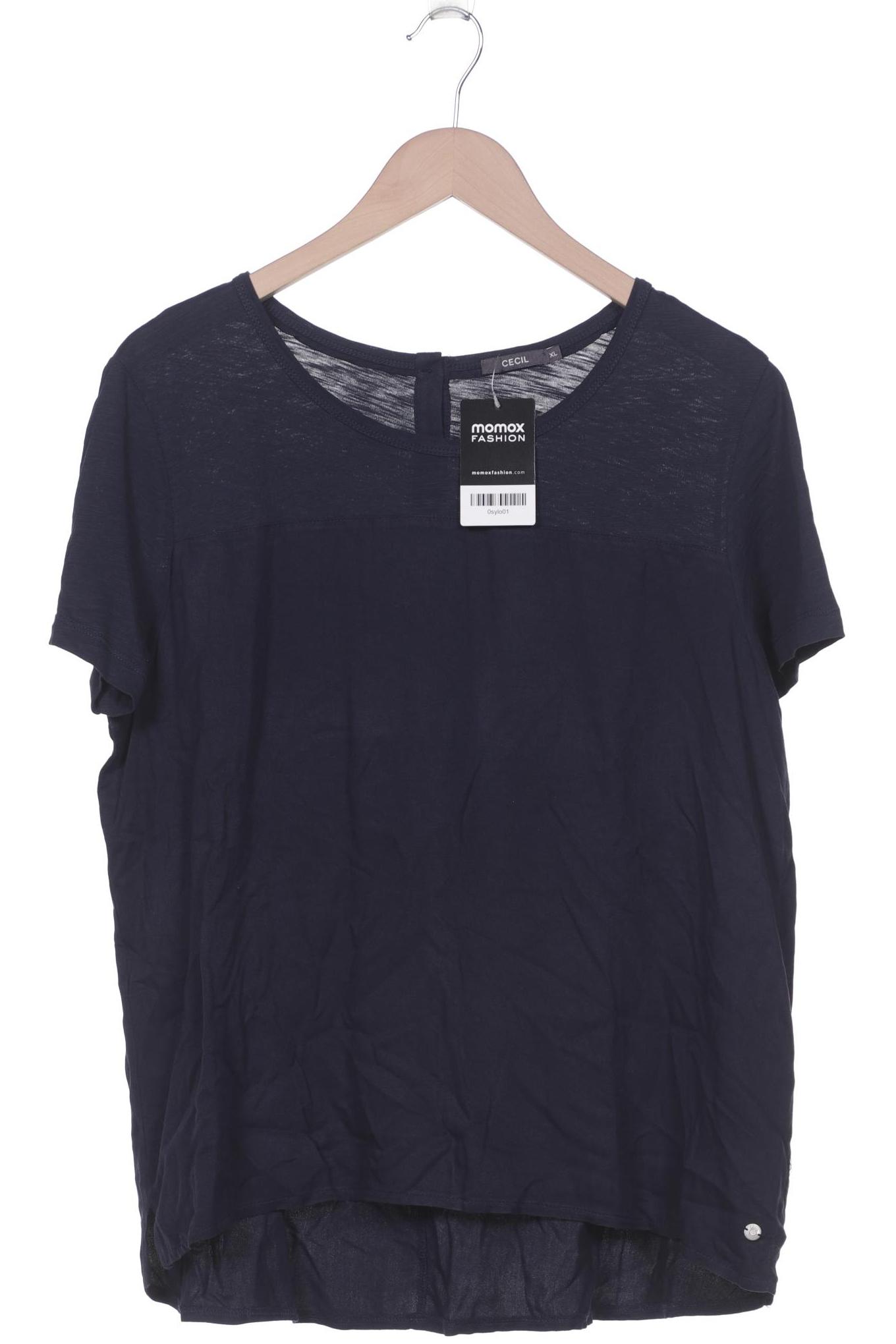 

CECIL Damen T-Shirt, marineblau