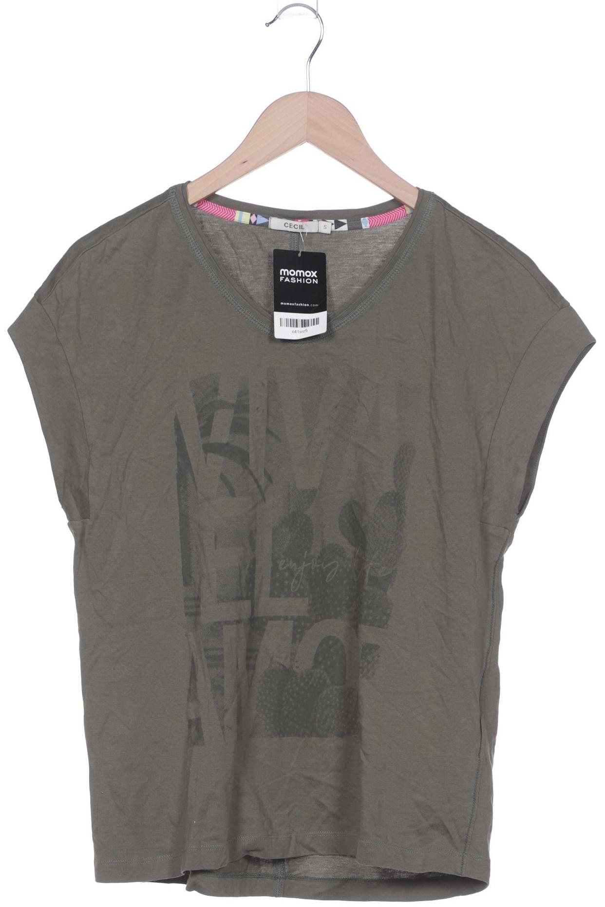 

Cecil Damen T-Shirt, grün, Gr. 36