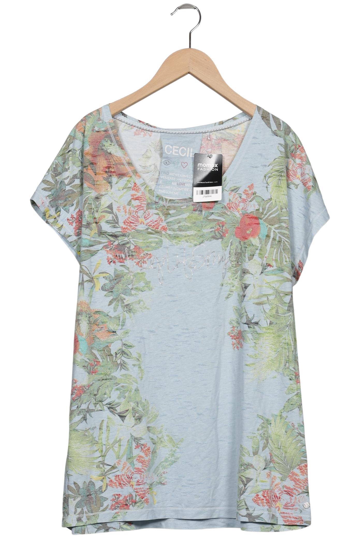 

Cecil Damen T-Shirt, hellblau, Gr. 46