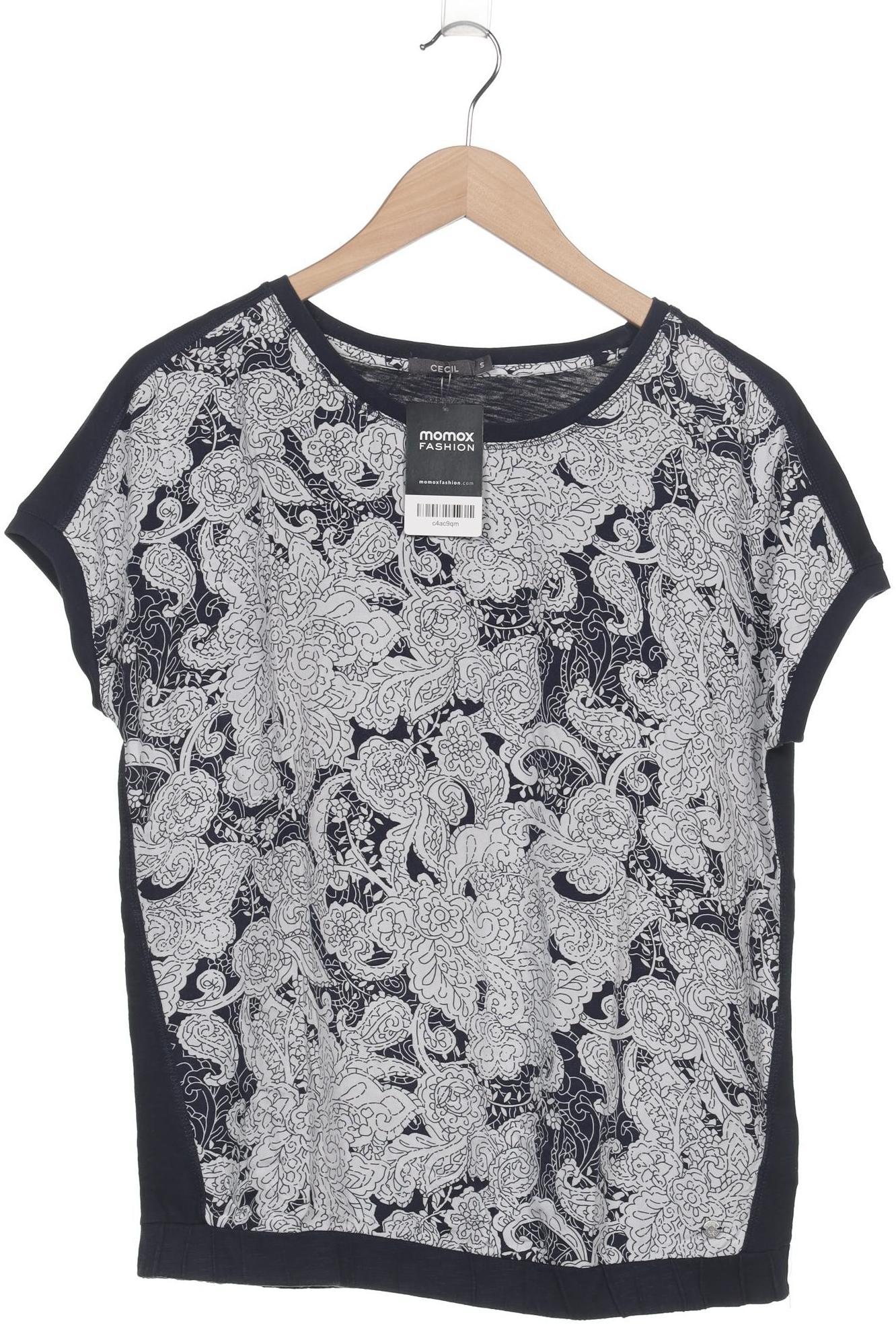 

Cecil Damen T-Shirt, marineblau, Gr. 36