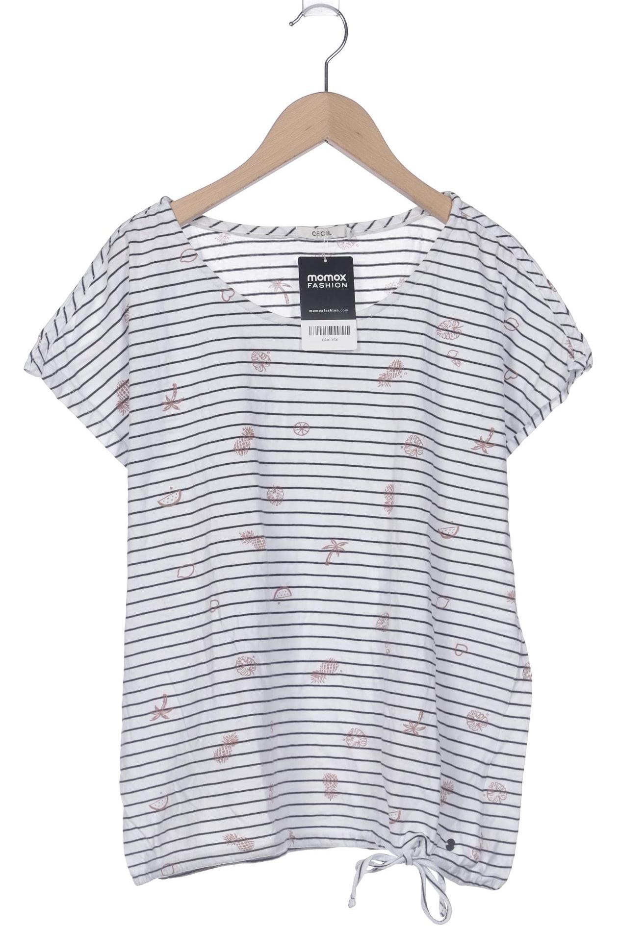 

Cecil Damen T-Shirt, weiß, Gr. 38