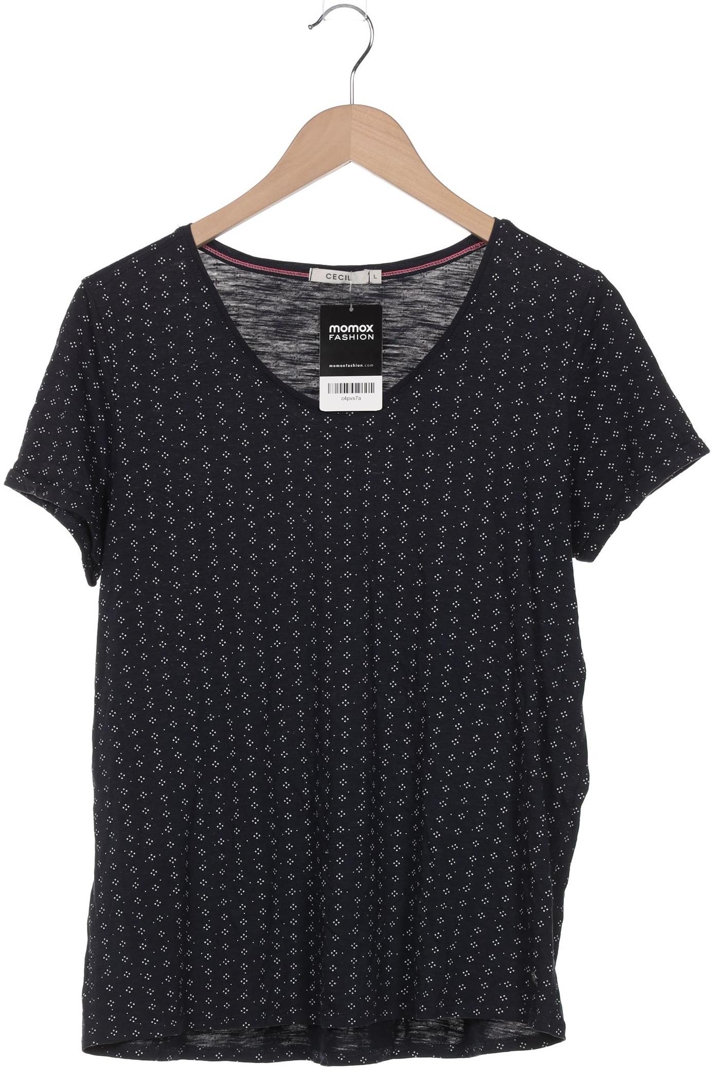 

Cecil Damen T-Shirt, marineblau, Gr. 42