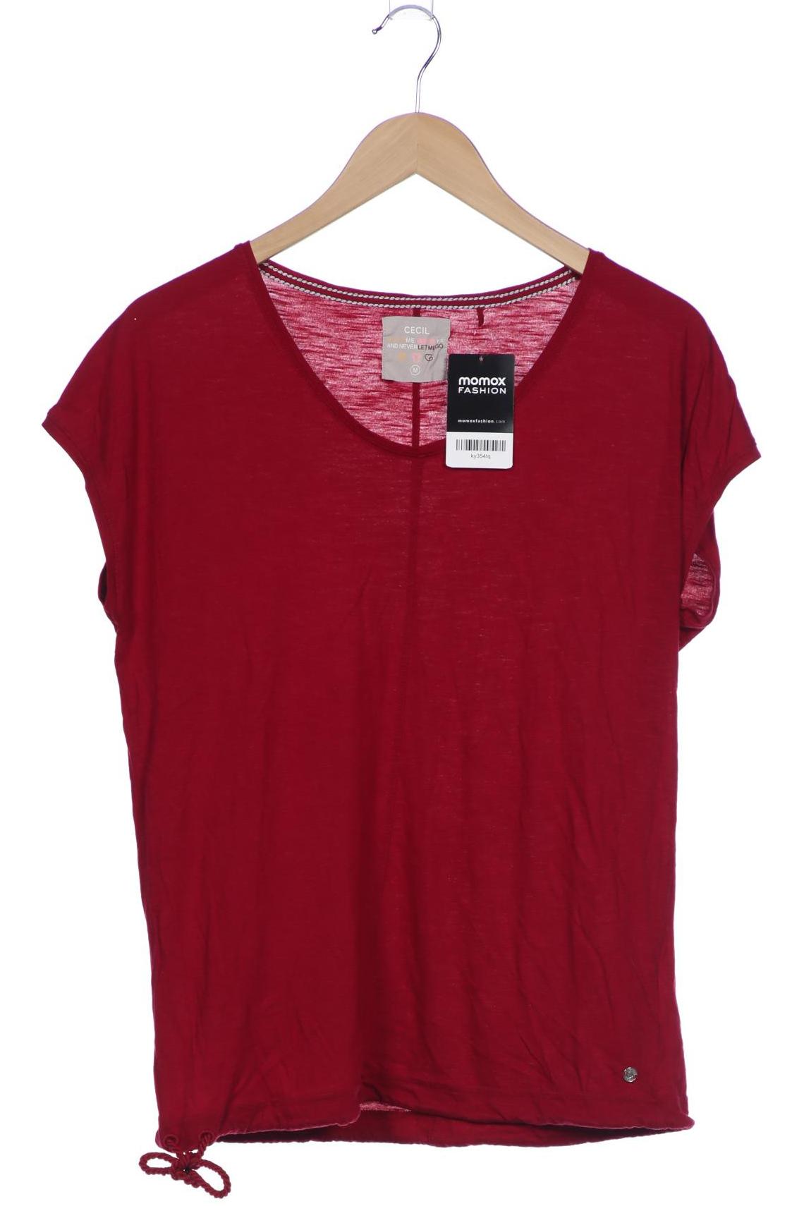 

Cecil Damen T-Shirt, bordeaux, Gr. 38