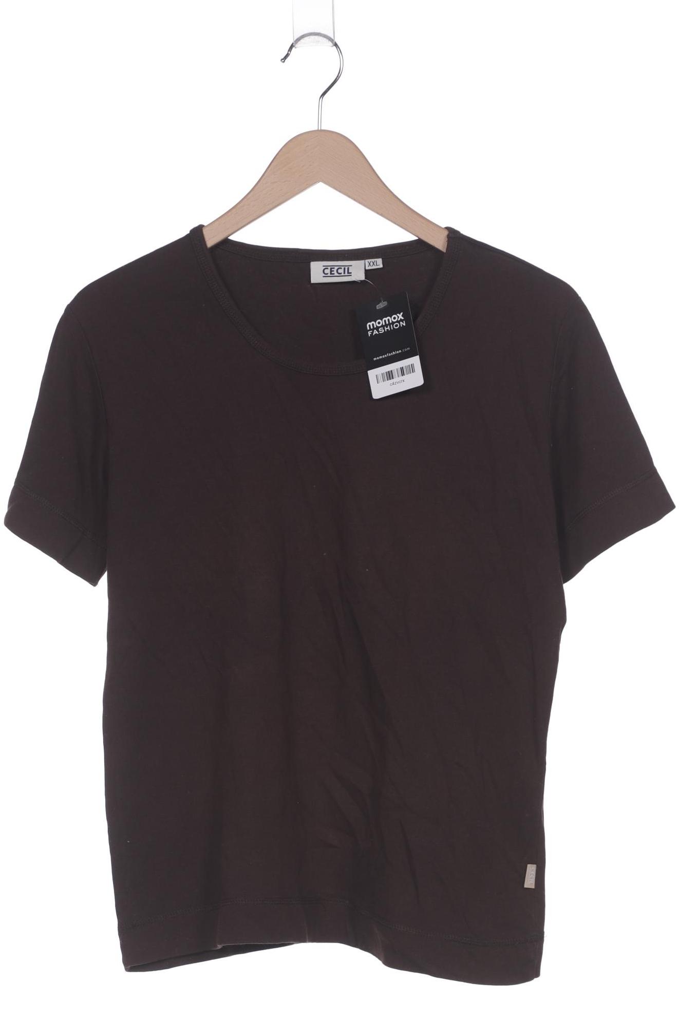 

Cecil Damen T-Shirt, braun, Gr. 46
