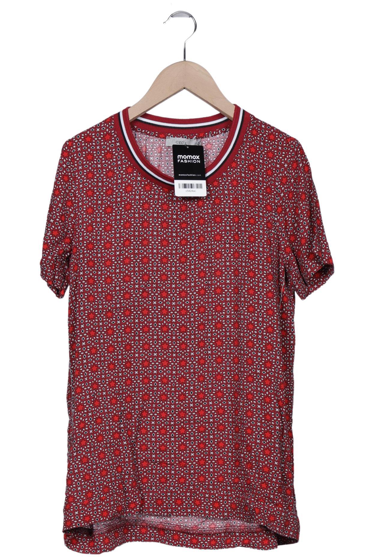 

Cecil Damen T-Shirt, rot, Gr. 34