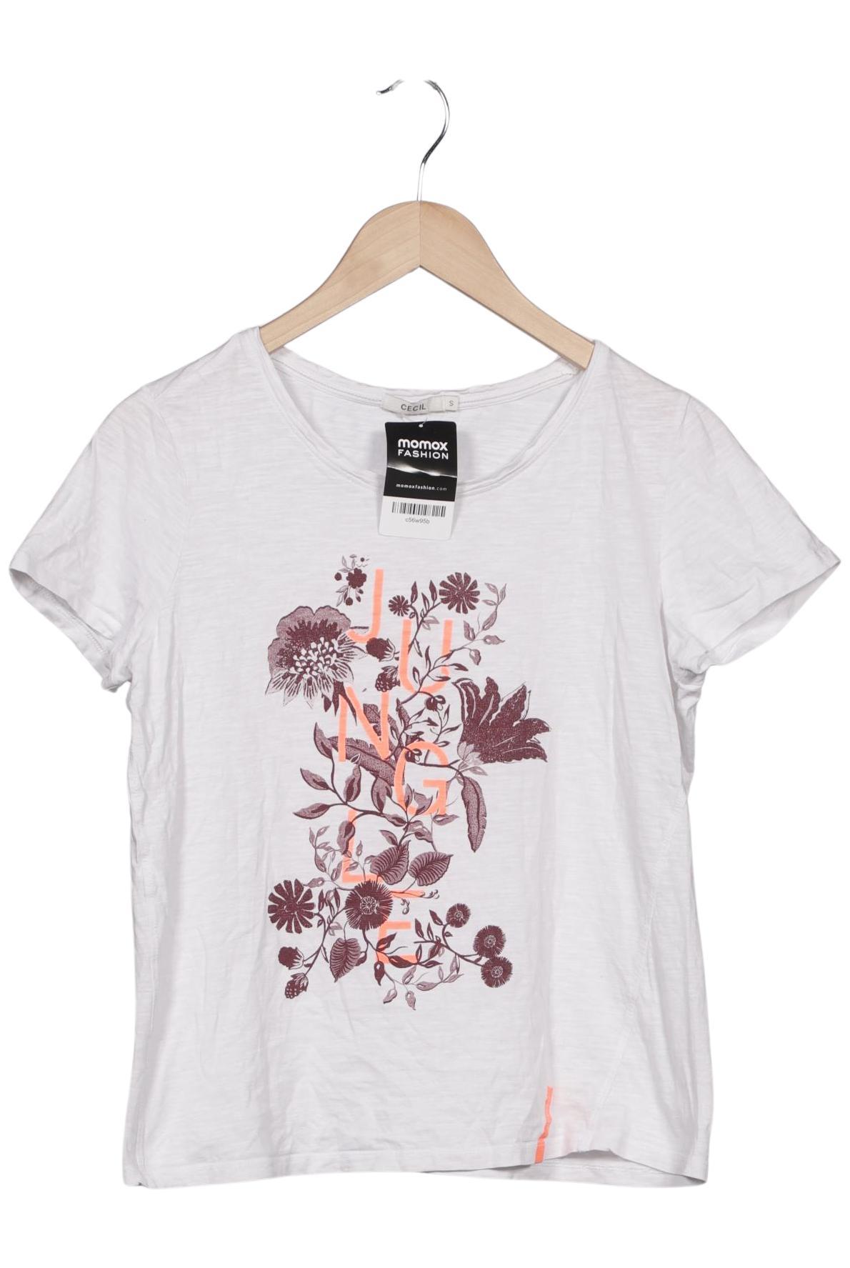 

Cecil Damen T-Shirt, weiß, Gr. 36