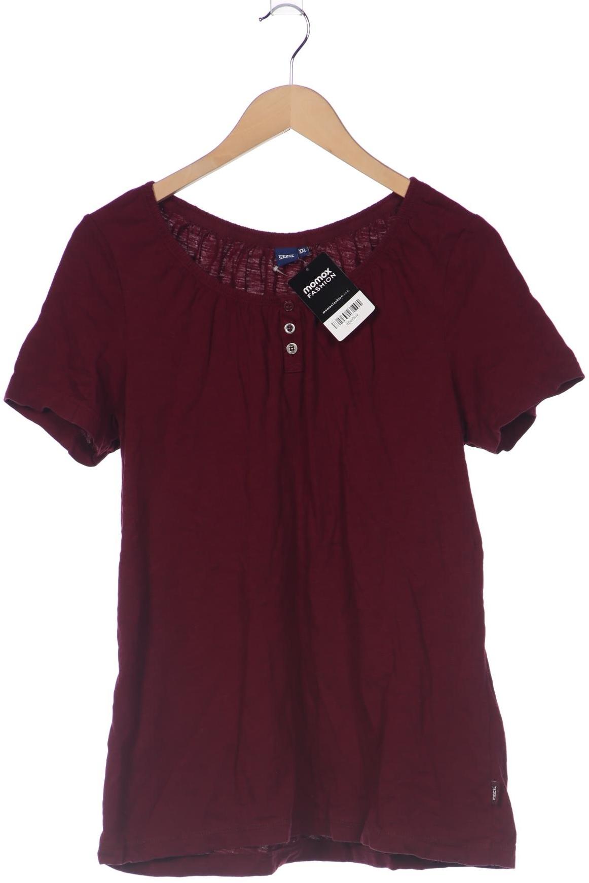 

Cecil Damen T-Shirt, bordeaux, Gr. 46