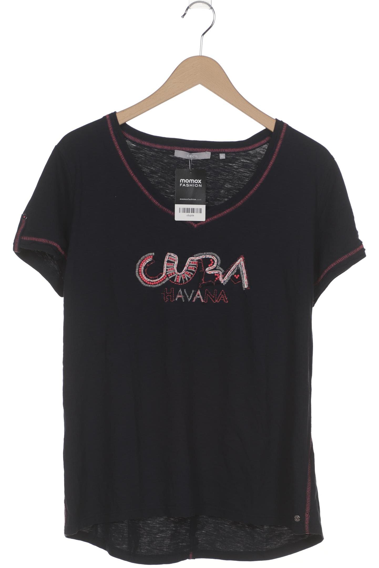 

Cecil Damen T-Shirt, marineblau, Gr. 44