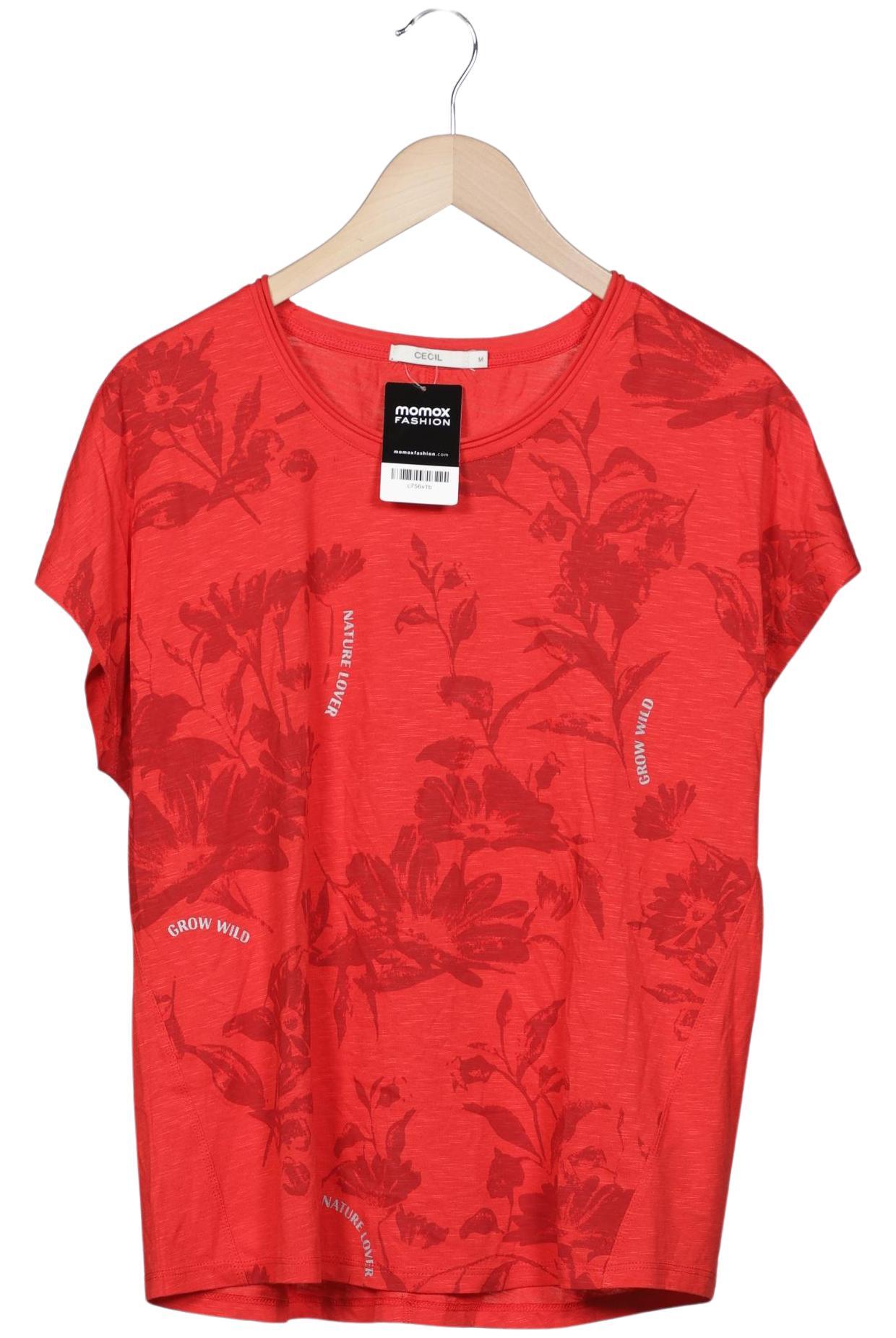 

Cecil Damen T-Shirt, rot, Gr. 38