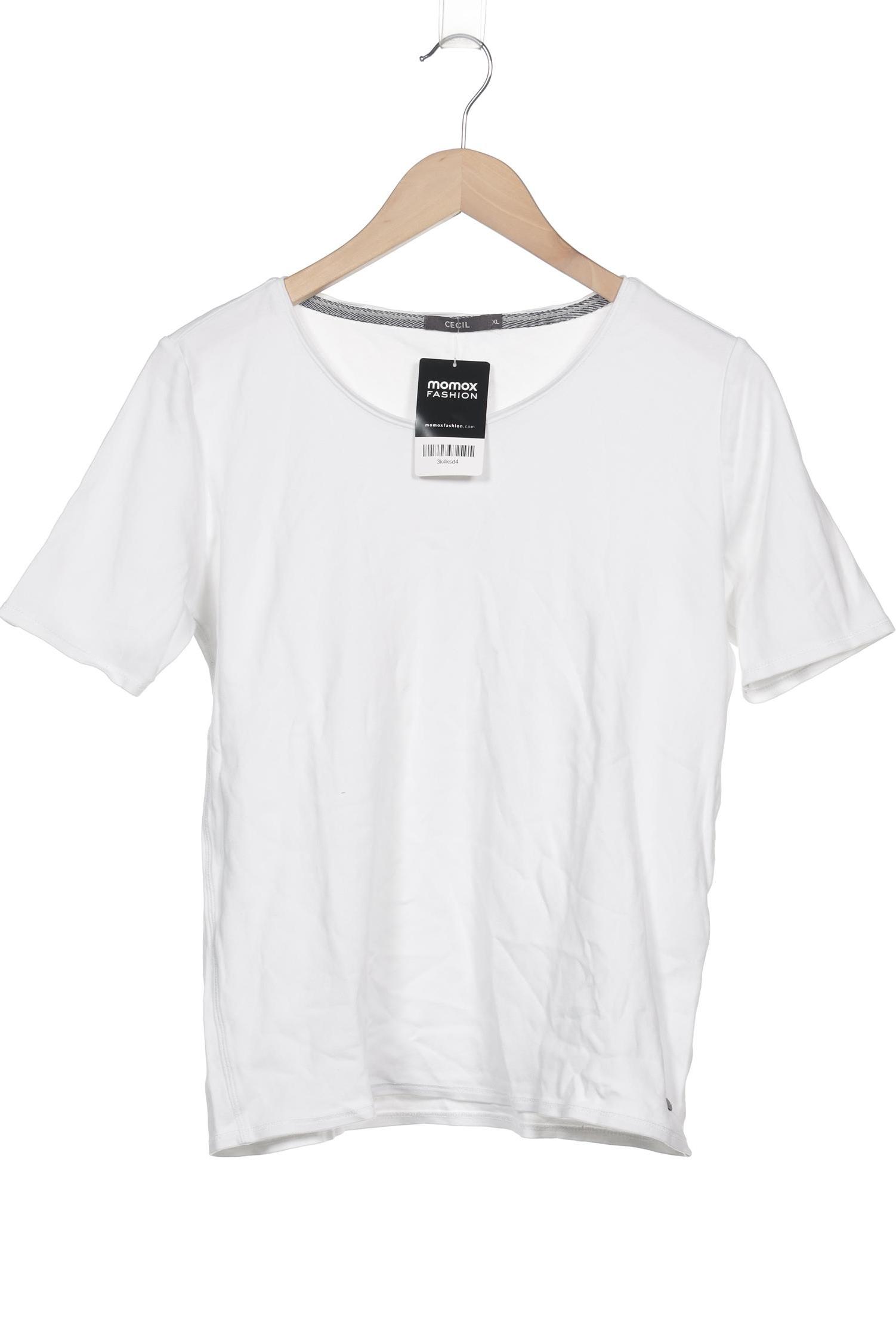

Cecil Damen T-Shirt, weiß, Gr. 44