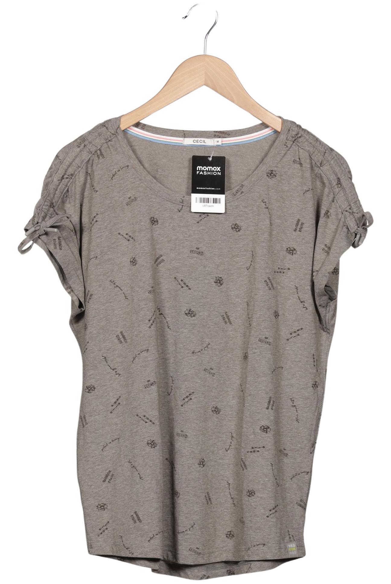 

Cecil Damen T-Shirt, grau, Gr. 38
