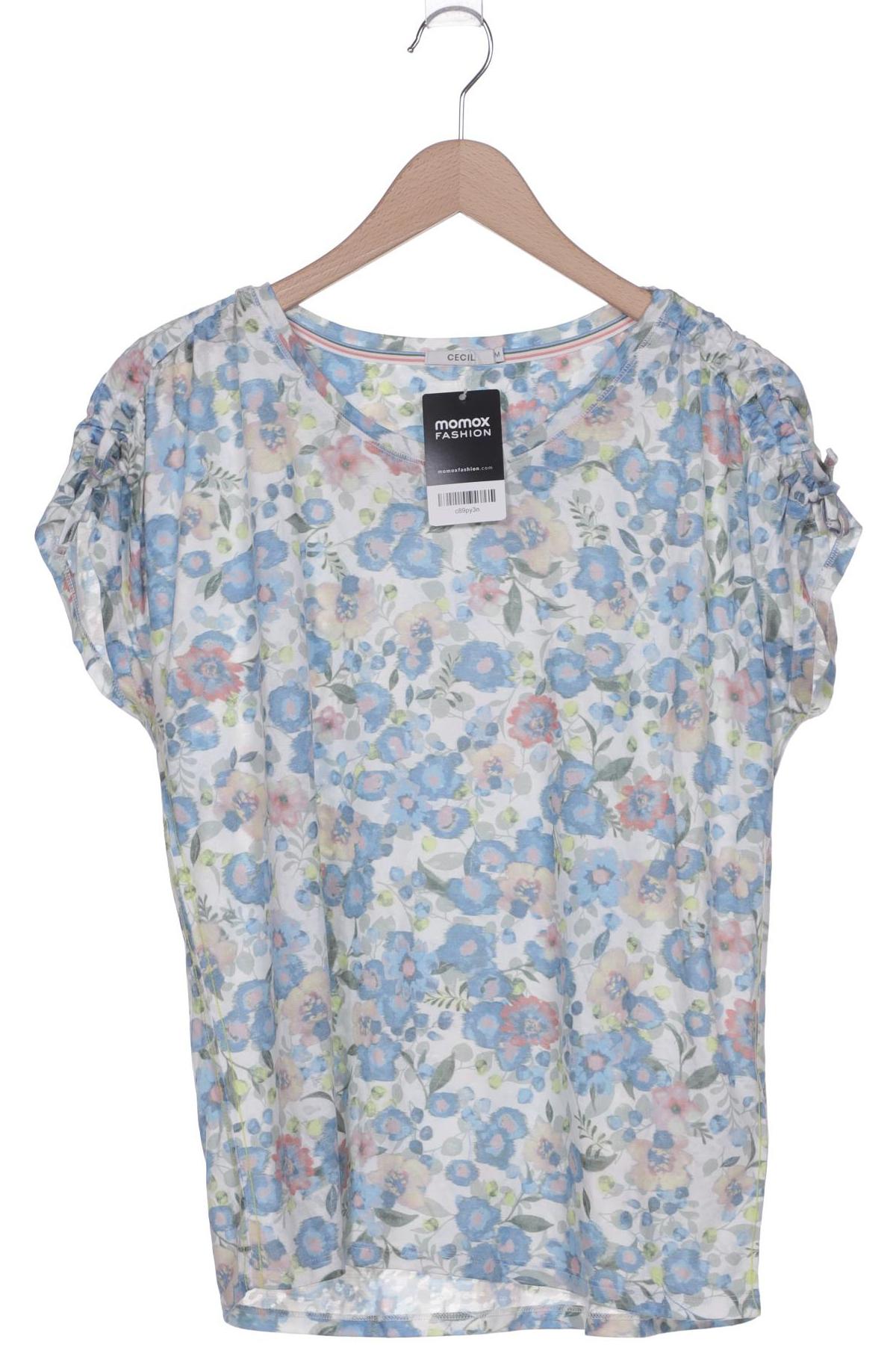 

Cecil Damen T-Shirt, blau, Gr. 38