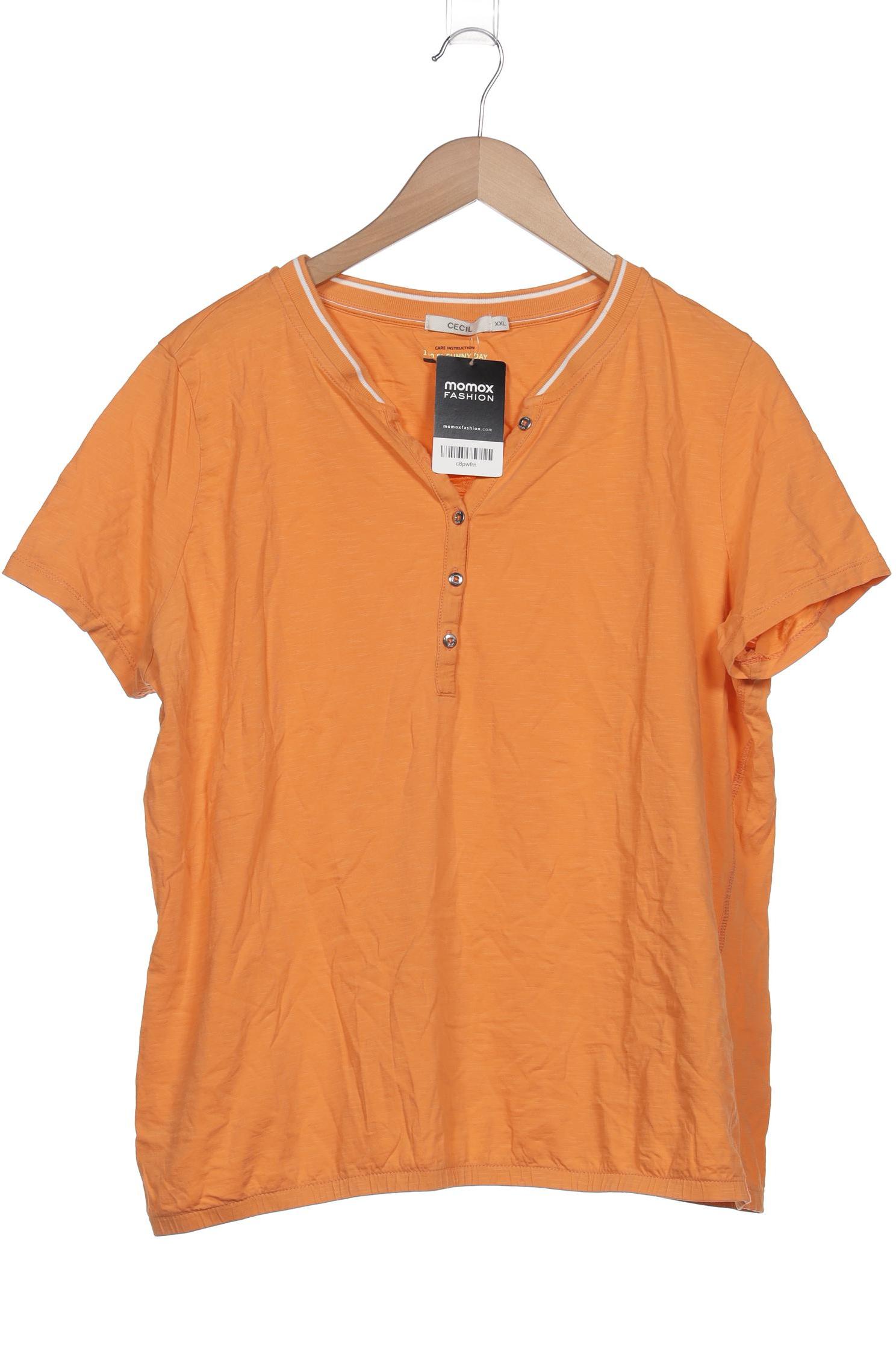 

Cecil Damen T-Shirt, orange, Gr. 46