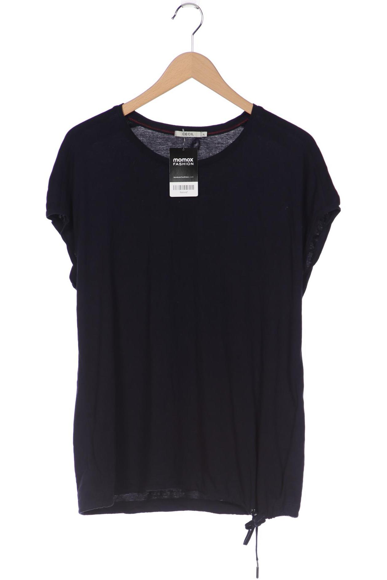 

CECIL Damen T-Shirt, marineblau