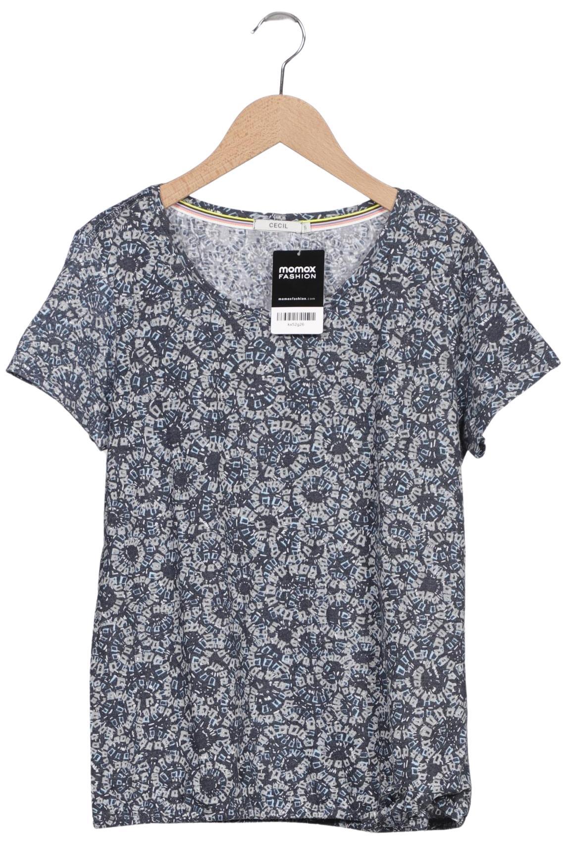 

Cecil Damen T-Shirt, marineblau, Gr. 36
