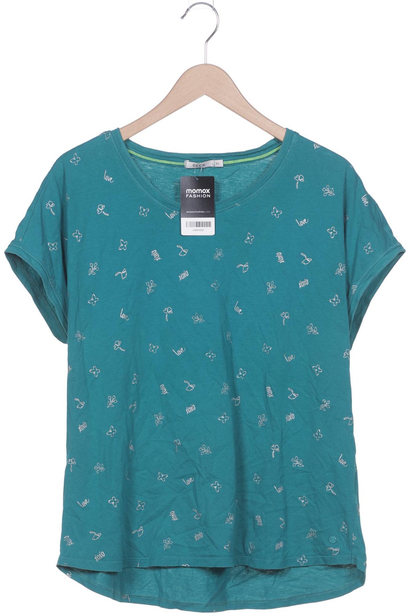 

CECIL Damen T-Shirt, türkis