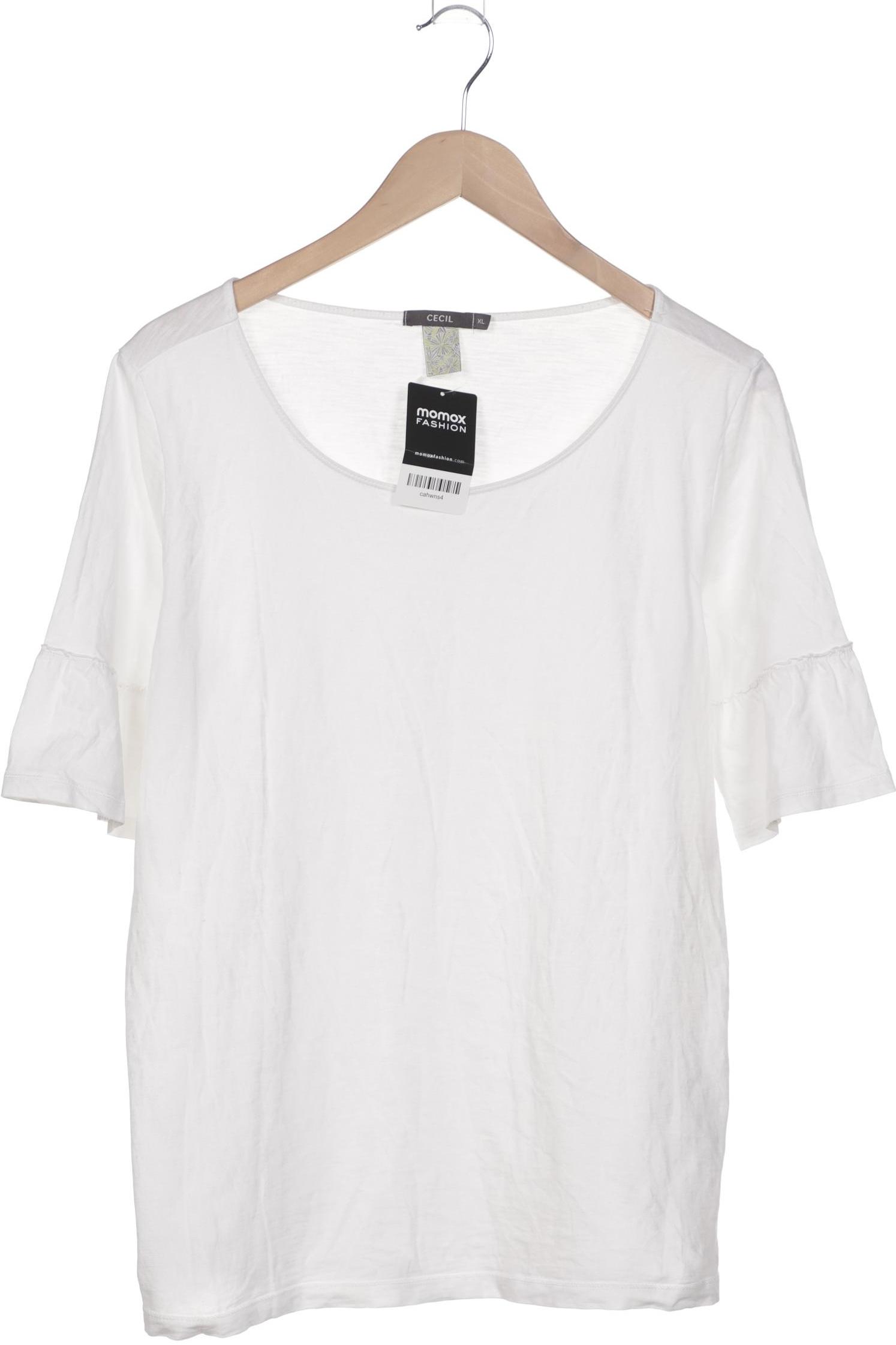 

Cecil Damen T-Shirt, weiß, Gr. 44