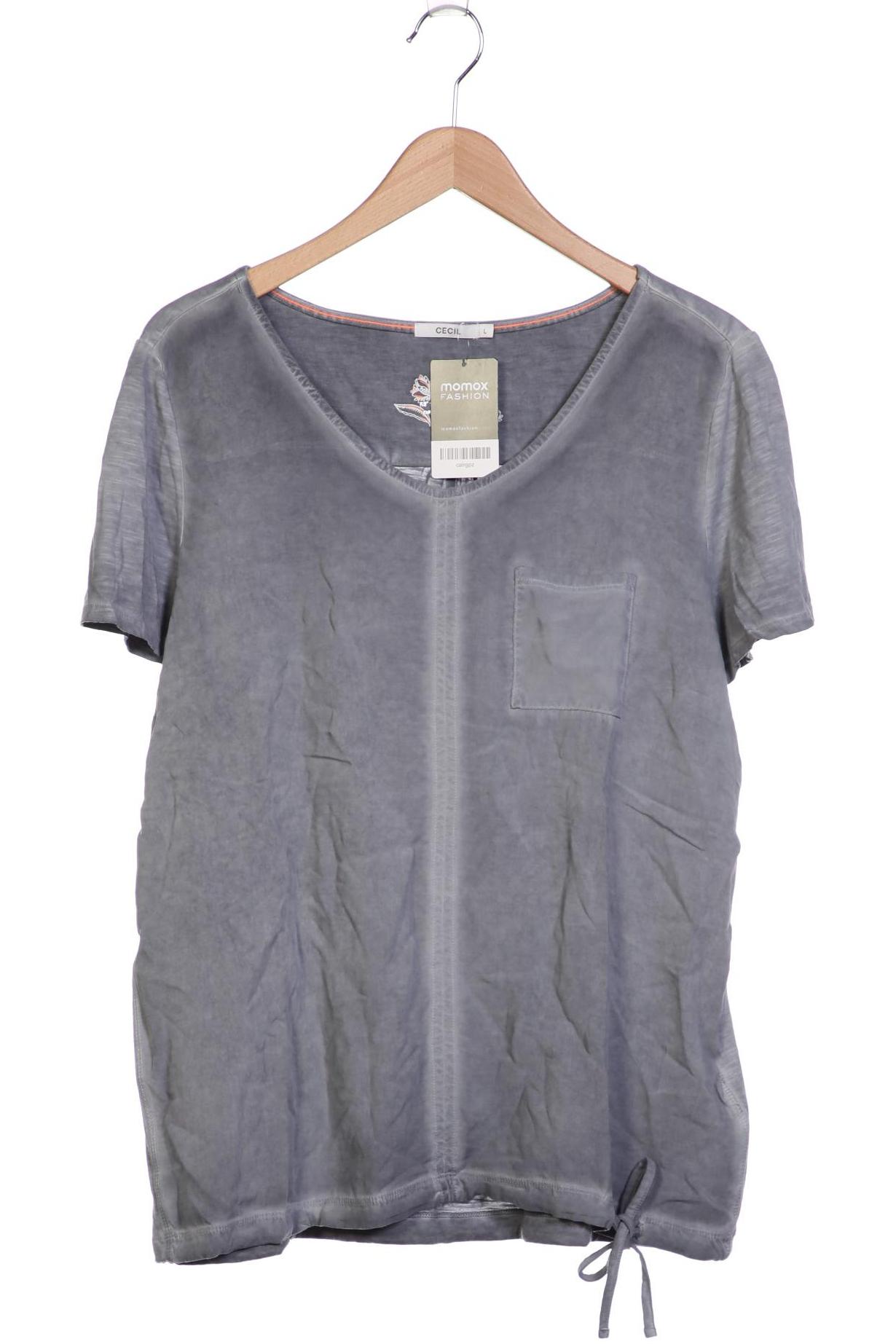 

Cecil Damen T-Shirt, grau, Gr. 42
