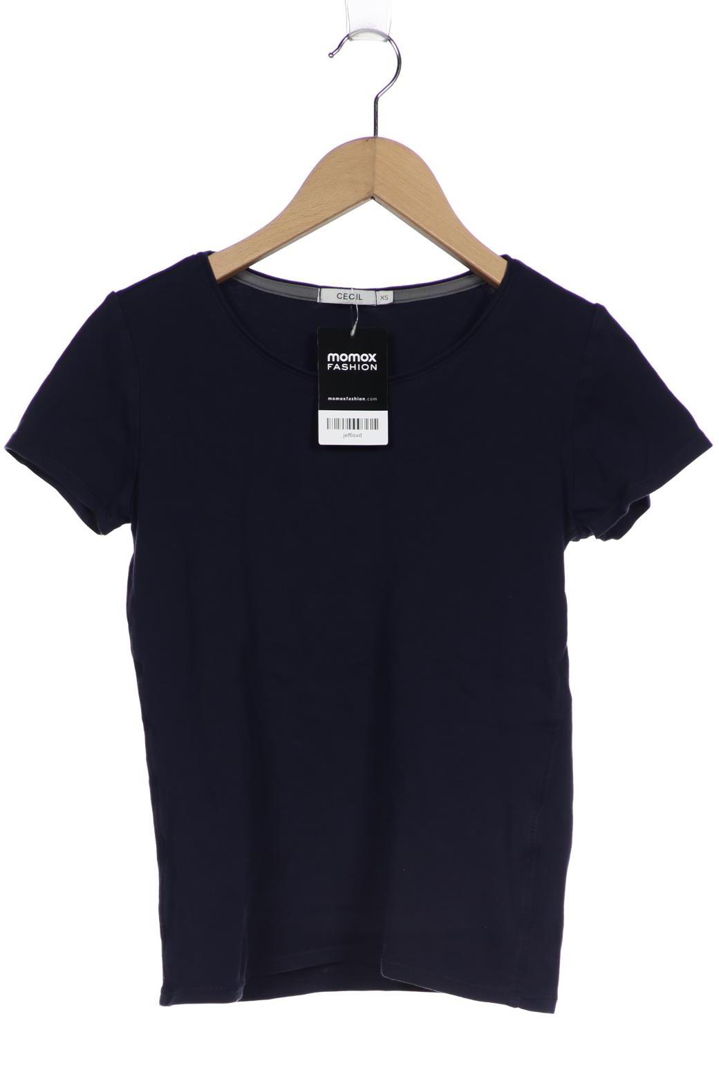 

Cecil Damen T-Shirt, marineblau, Gr. 34