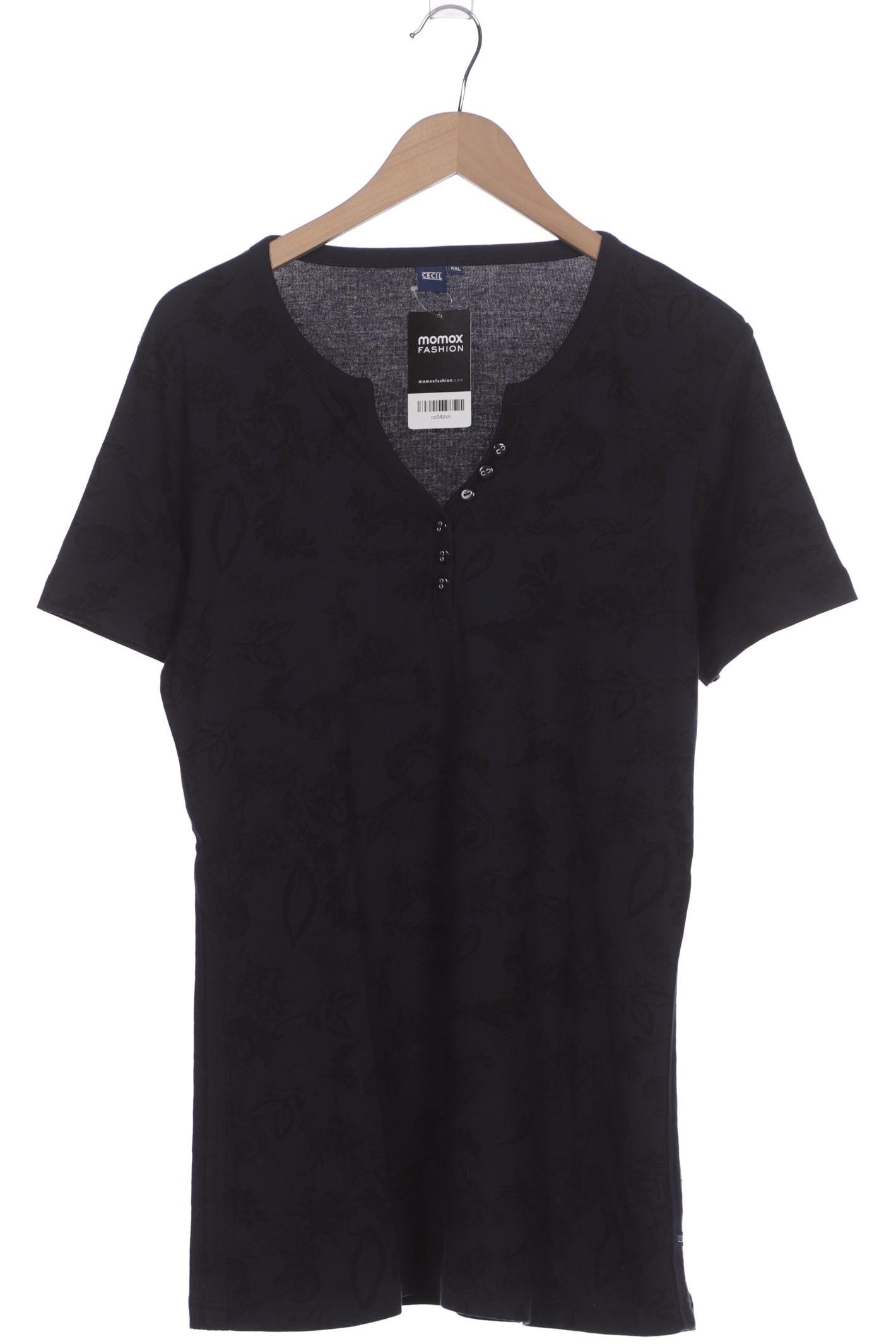 

Cecil Damen T-Shirt, marineblau, Gr. 46