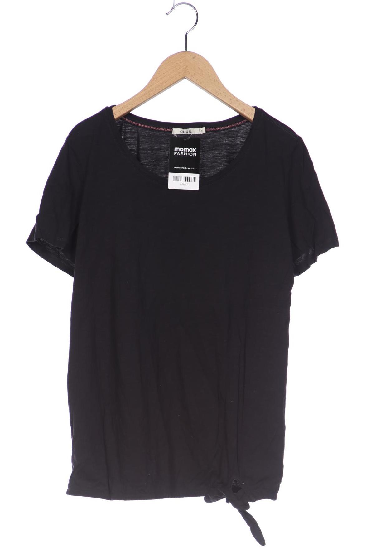 

Cecil Damen T-Shirt, schwarz, Gr. 38